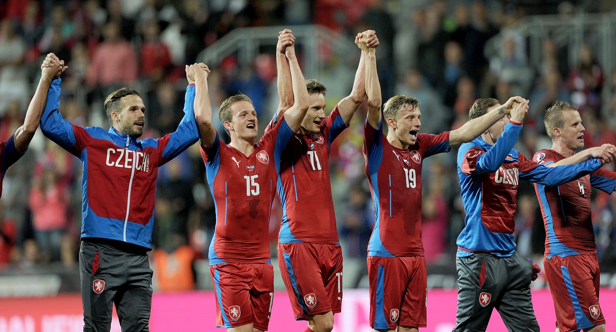 Češi poskočili na 15. místo v žebříčku FIFA