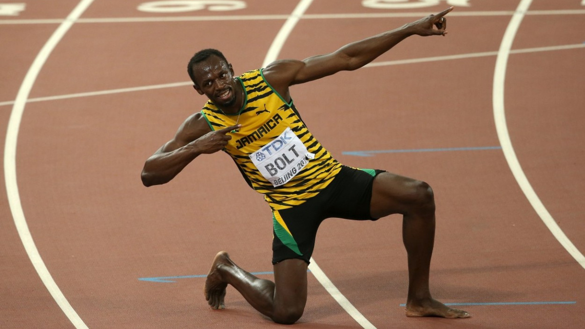 Tři zlata a nový světový rekord, slibuje si od příští sezóny Bolt