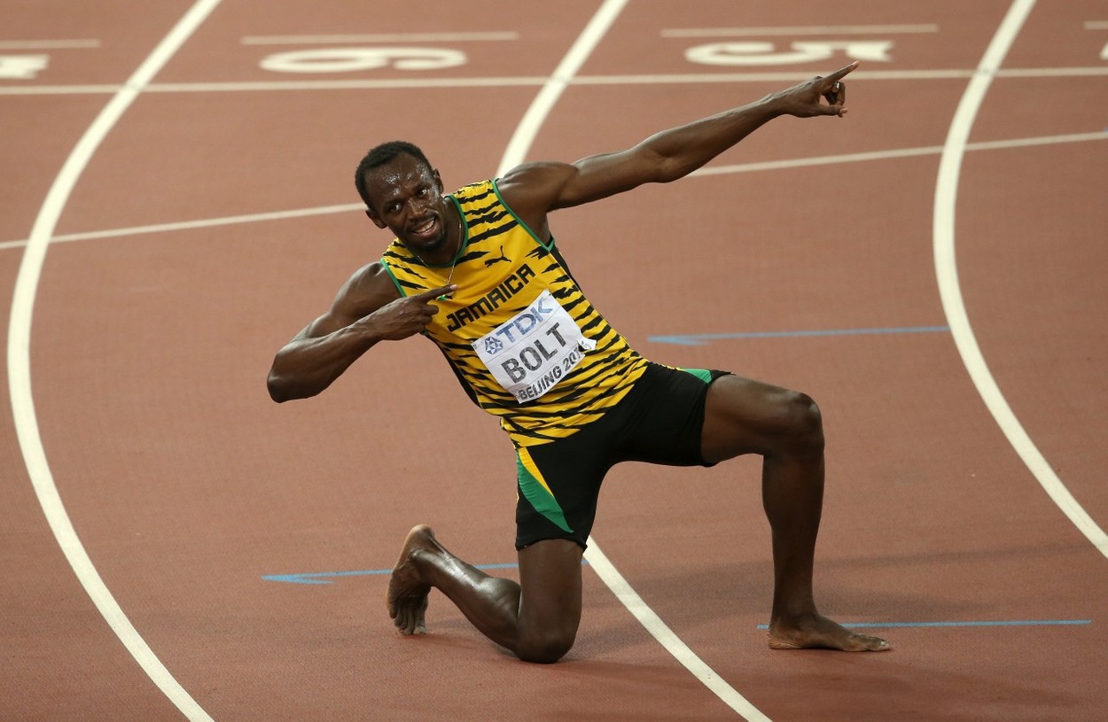 Tři zlata a nový světový rekord, slibuje si od příští sezóny Bolt