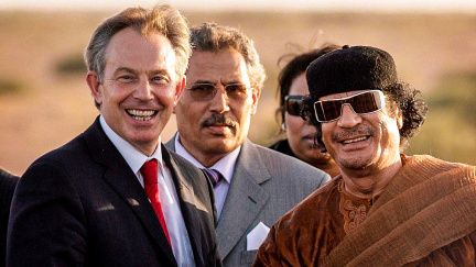Blair se snažil zachránit Kaddáfího před ponížením