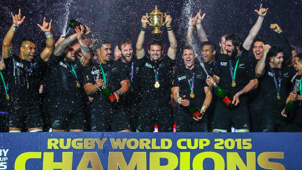 Oslavy ve velkém stylu: Zlaté All Blacks přivítalo doma 50 000 lidí