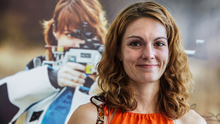 Olympijským šampiónům Emmonsovým se narodila dcera Emma