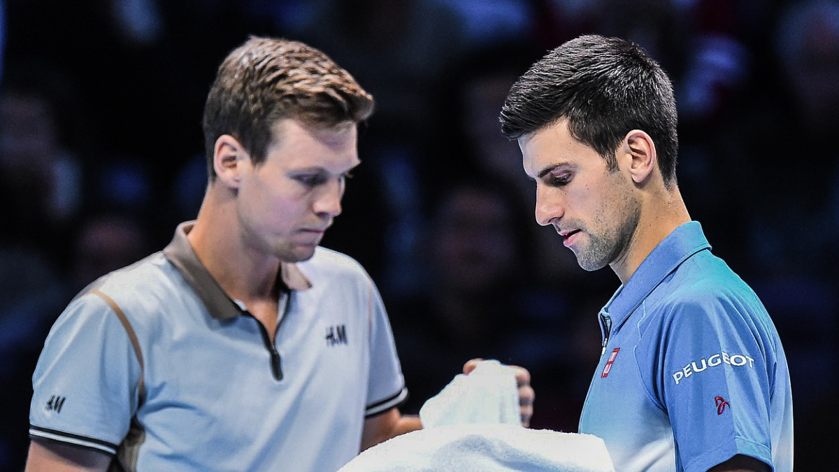 Berdych zakončil sezonu prohrou s letošním suverénem Djokovičem