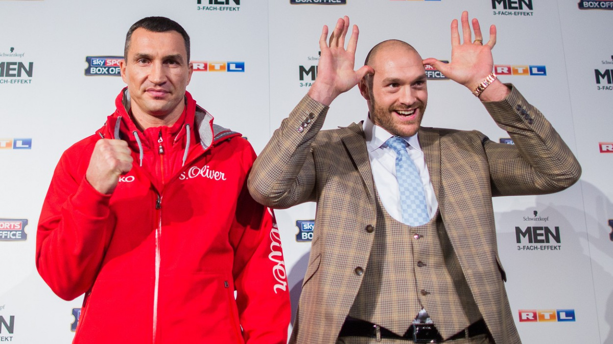 Konec Kličkovy vlády? Ukrajinského obra se pokusí skolit Tyson Fury