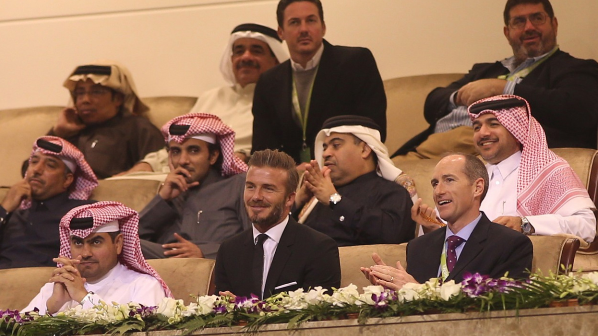 Beckham se zastal Kataru: Mají právo pořádat mistrovství světa, korupce nekorupce