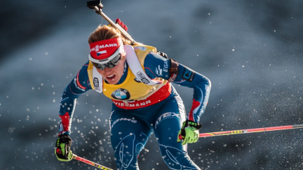 Soukalová skončila ve stíhačce čtvrtá, další tři Češky se umístily do patnáctého místa