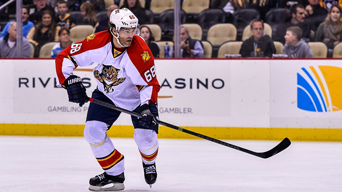 Jágr prodloužil Floridě dvěma góly vítěznou sérii