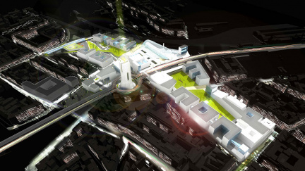 V centru Prahy pomalu vzniká nová čtvrť...Pentaland