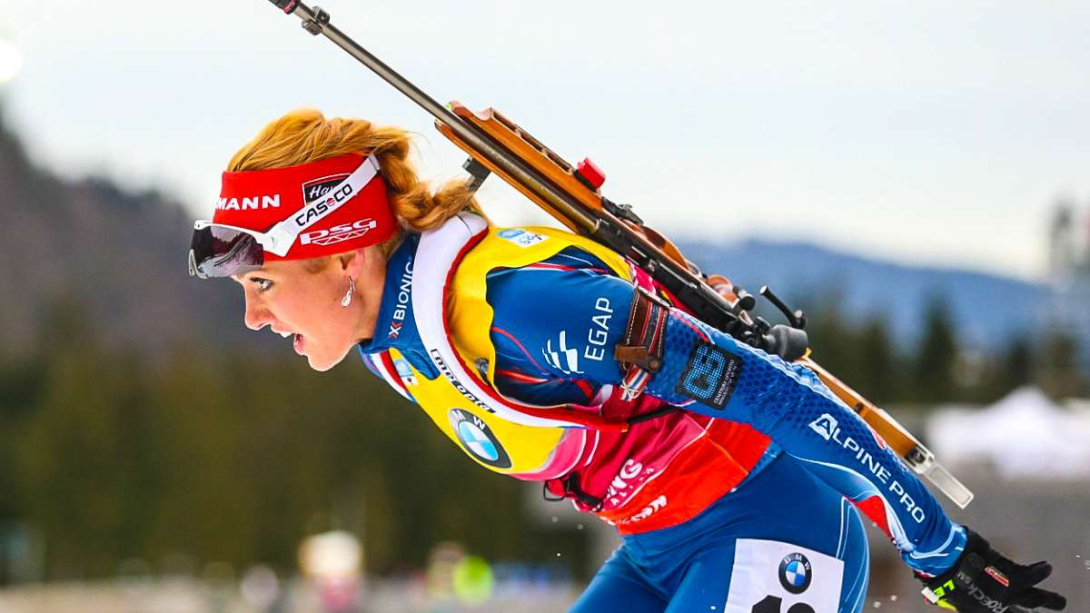 Skvělí biatlonisté! Soukalová dojela ve stíhačce druhá, Šlesingr třetí