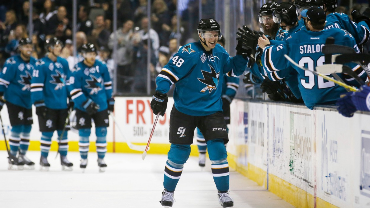 Hertl dvěma góly a jednou asistencí podpořil výhru San Jose