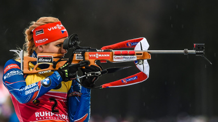Soukalová znovu na pódiu! V Ruhpoldingu dojela třetí a navýšila svůj náskok v čele SP