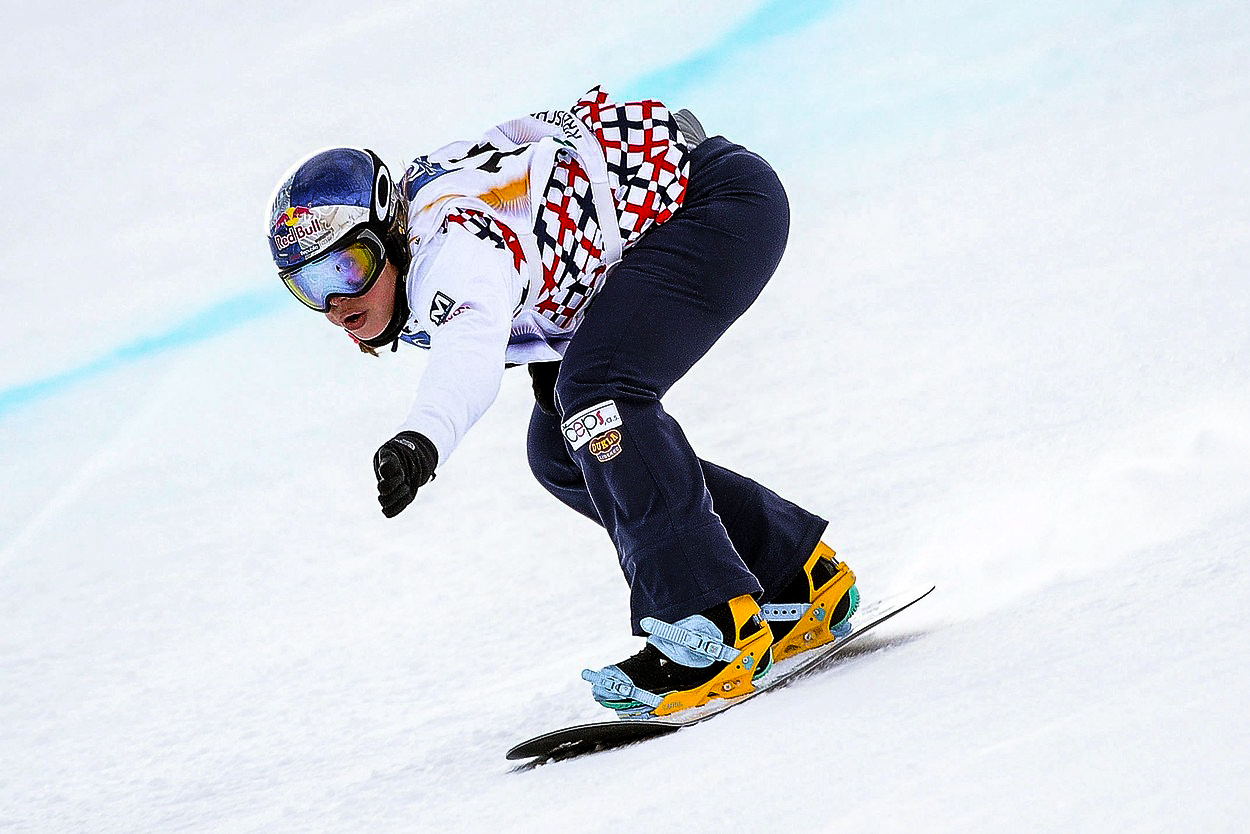 Samková vyhrála počtvrté závod SP ve snowboardcrossu