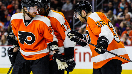 Voráček se třemi asistencemi podepsal pod výhru Flyers, Jágr nedohrál