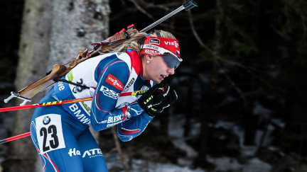 Střelecké trápení Charvátové připravilo Češky o medaili ze štafety