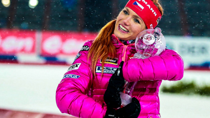 Skvělá Soukalová! Ze Sibiře si přiveze velký glóbus, ovládla i hodnocení stíhačky