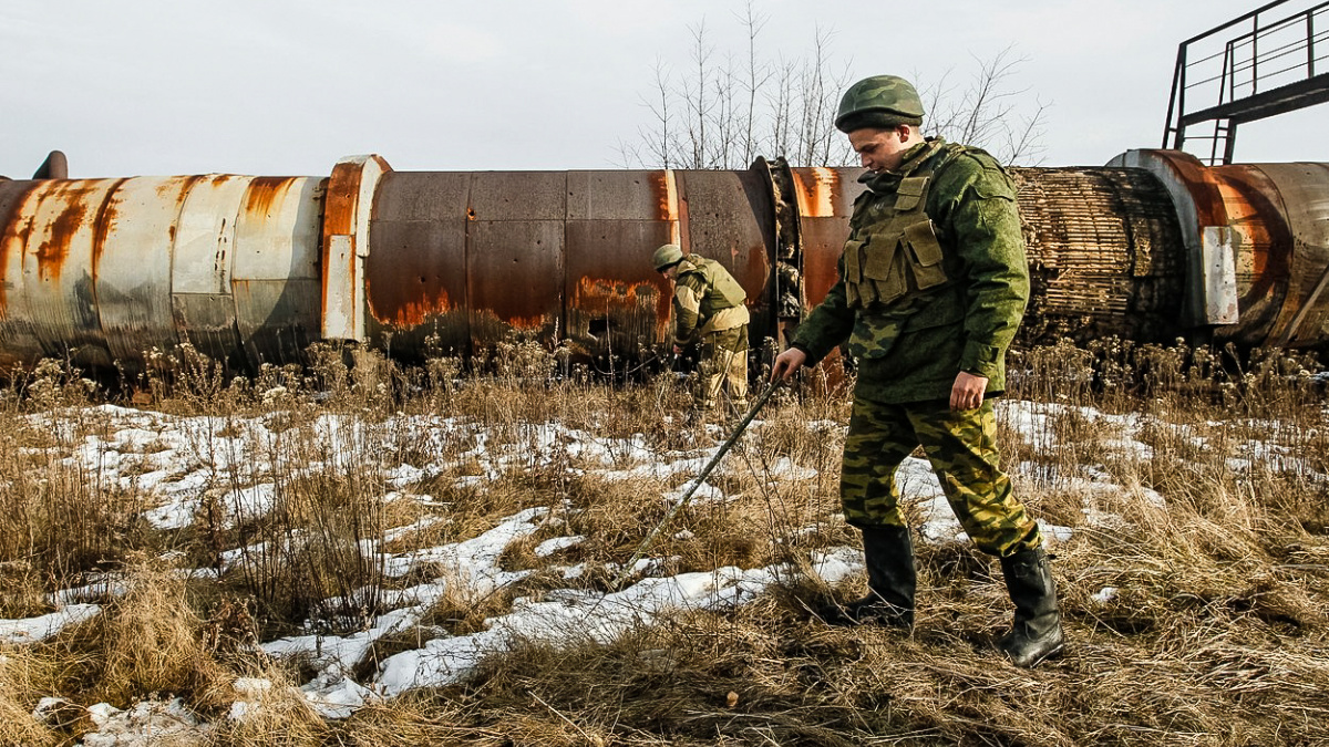 Jediný krok, co trhá na kusy. Na Donbase dál zabíjí neviditelný nepřítel