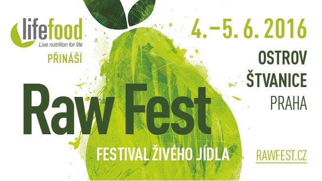 V hlavní roli živé jídlo! Hvězou festivalu RawFest bude nejlepší britský raw šéfkuchař Russell James