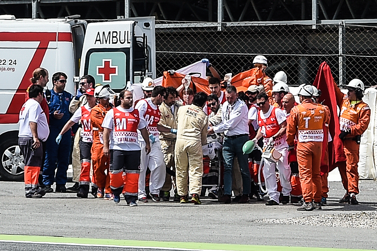 Tragédie v Moto2! Salom zemřel po pádu v tréninku na Velkou cenu Katalánska