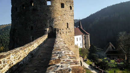 Velhartice, hradní perla Jižních Čech. Poslední místo, které spatřil Werich