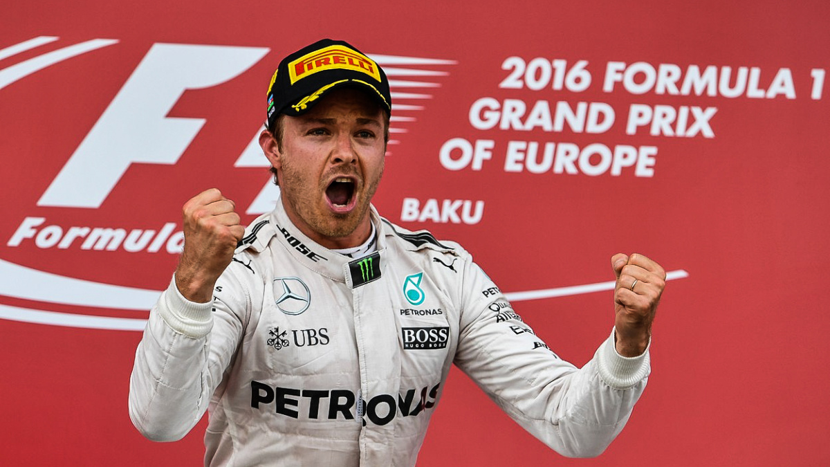 Velkou cenu Evropy ovládl Rosberg, Hamilton na stupně vítězů nedosáhl