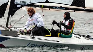 Liesl Teschová na olympiádě v Londýně