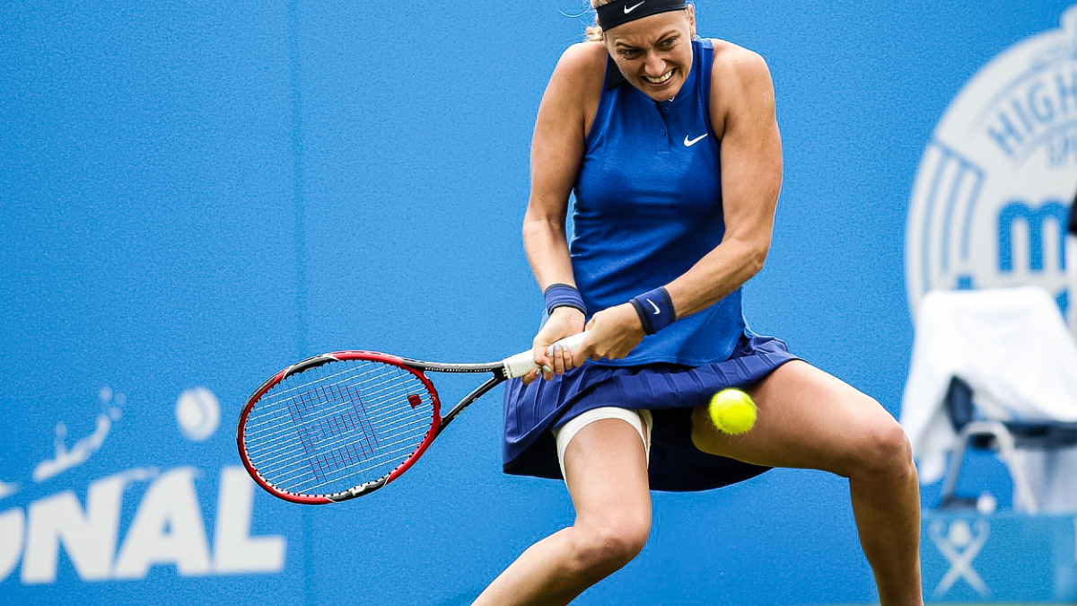 Kvitová a Plíšková vstoupily na trávu v Eastbourne šťastnou nohou