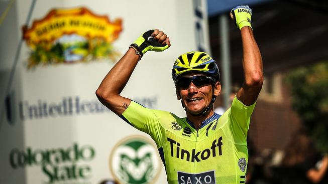 Roman Kreuziger loni při vítězství na šesté etapě Loveland to Fort Collins