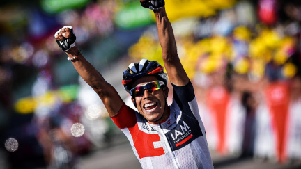 Majka si dělal v horách, co chtěl. Pódium mu ale ukořistil dravý Kolumbijec