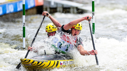 Salát si čeští deblkanoisté neudělají, ale bronz je přece jen lepší!