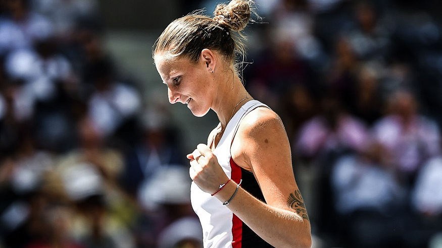 Česká lekce tenisu! Plíšková deklasovala Chorvatku a je v semifinále