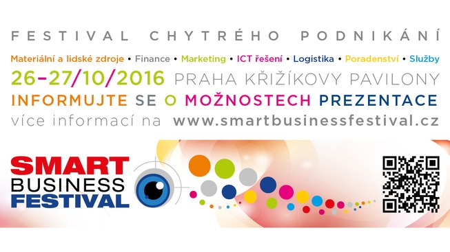 Přijďte si pro inspiraci na Smart Business Festival 2016!