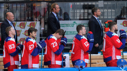 Na ledě bylo jen jedno mužstvo, řekl k debaklu Jandač