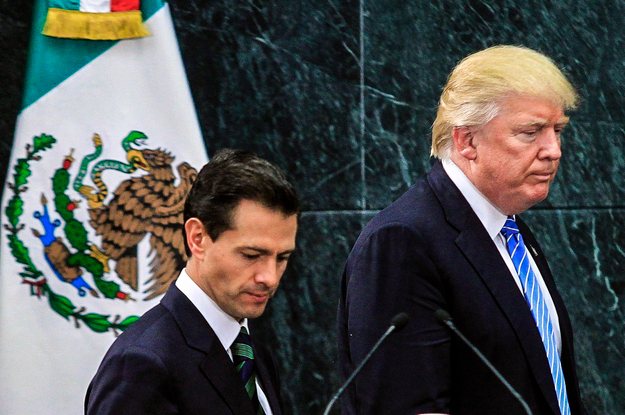 Jak Donald Trump pohřbil mexického prezidenta