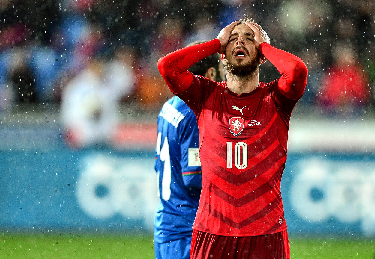 Takhle to nepůjde! Čeští fotbalisté nedokázali dát gól ani Ázerbájdžánu