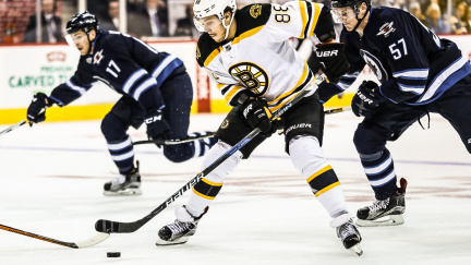 Nezastavitelný Pastrňák zase skóroval. Mrázek už ví, jak chutná výhra