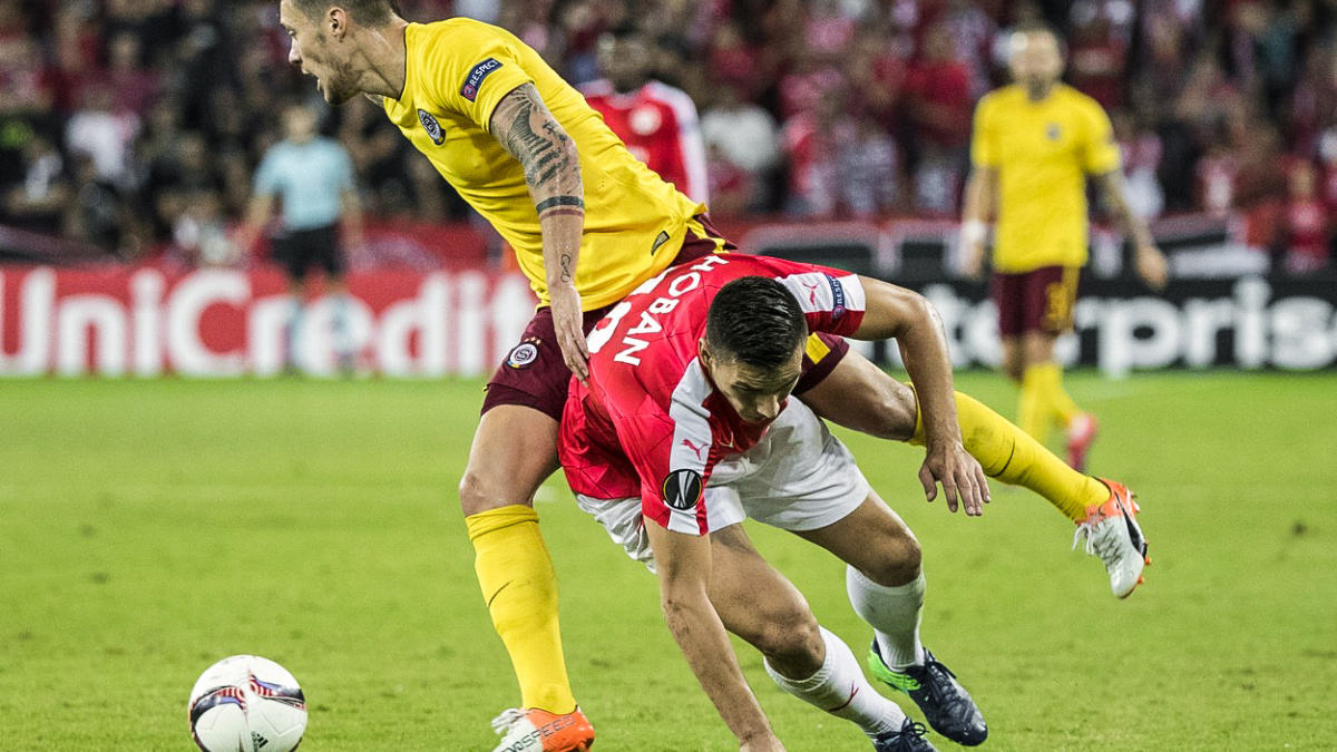 Sparta v Evropě dál dominuje. Liberec a Plzeň doma prohrály