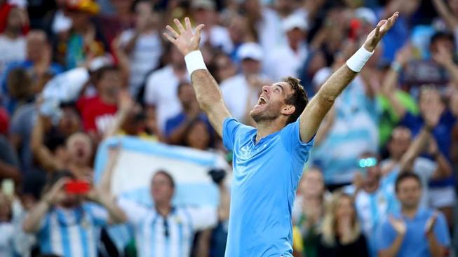 Del Potro slavil první vítězství Argetínců v Davis Cupu