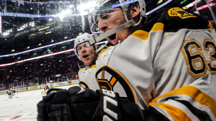 Pastrňák proti Jágrovi! Z výhry se radoval ten mladší