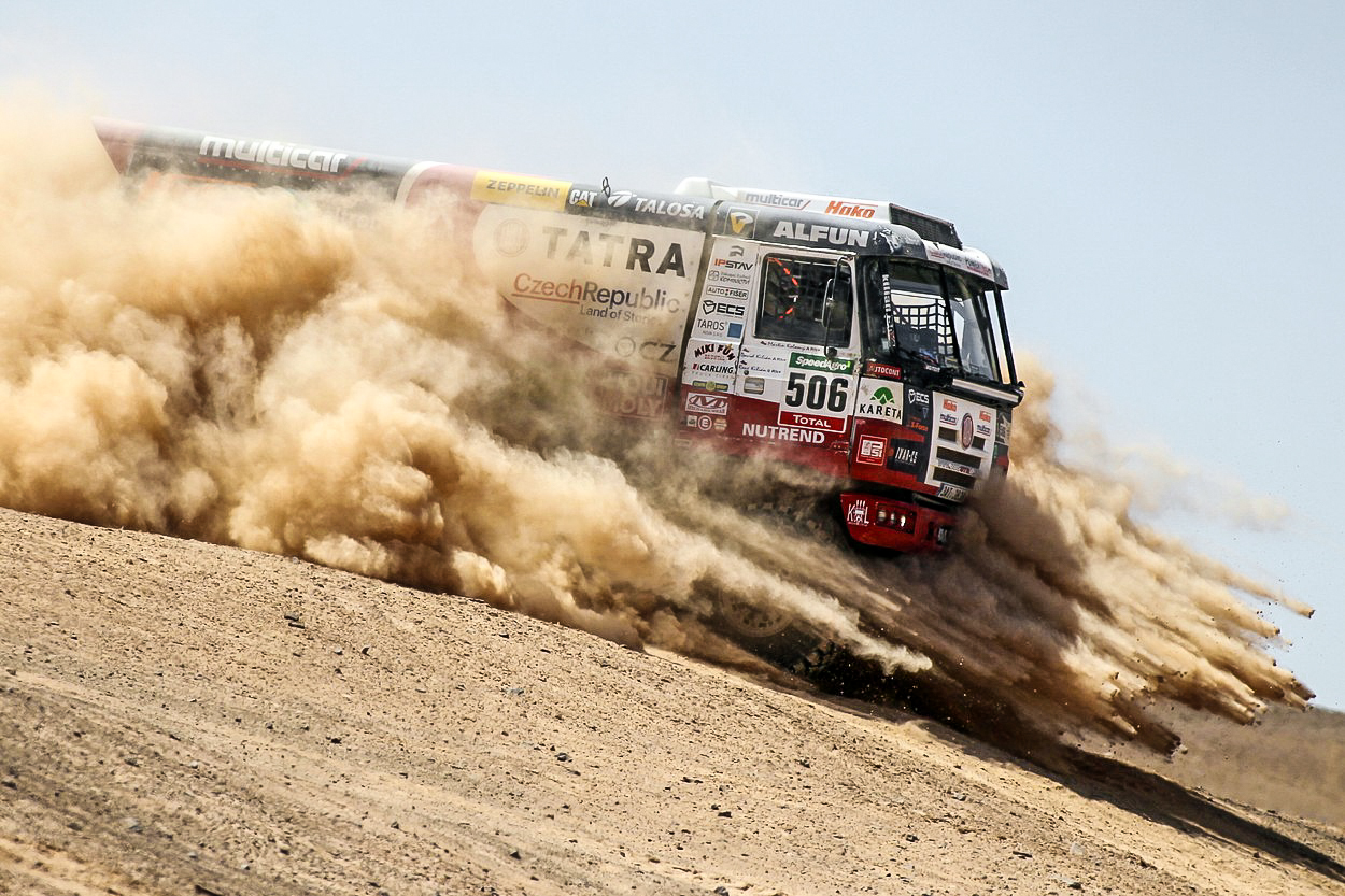 Skvělý český úvod na Rally Dakar. Kolomý ovládl první etapu