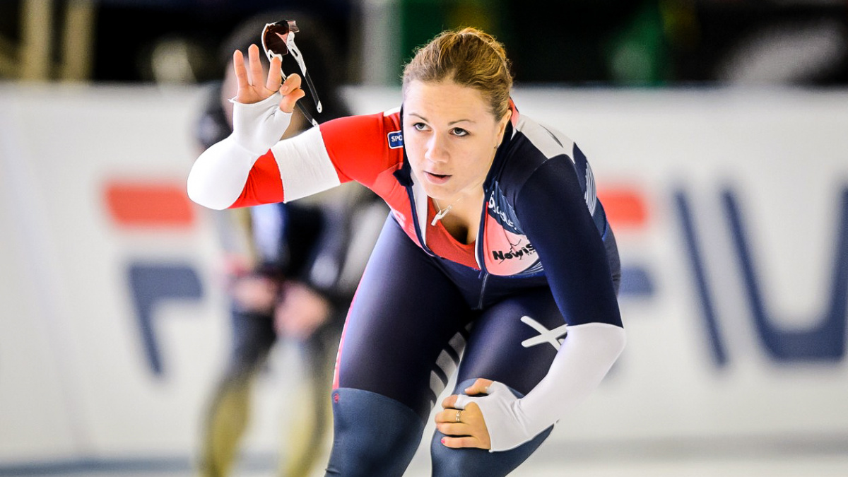 Erbanová má ve sprintu nakročeno ke zlatu. Sáblíková už dobojovala