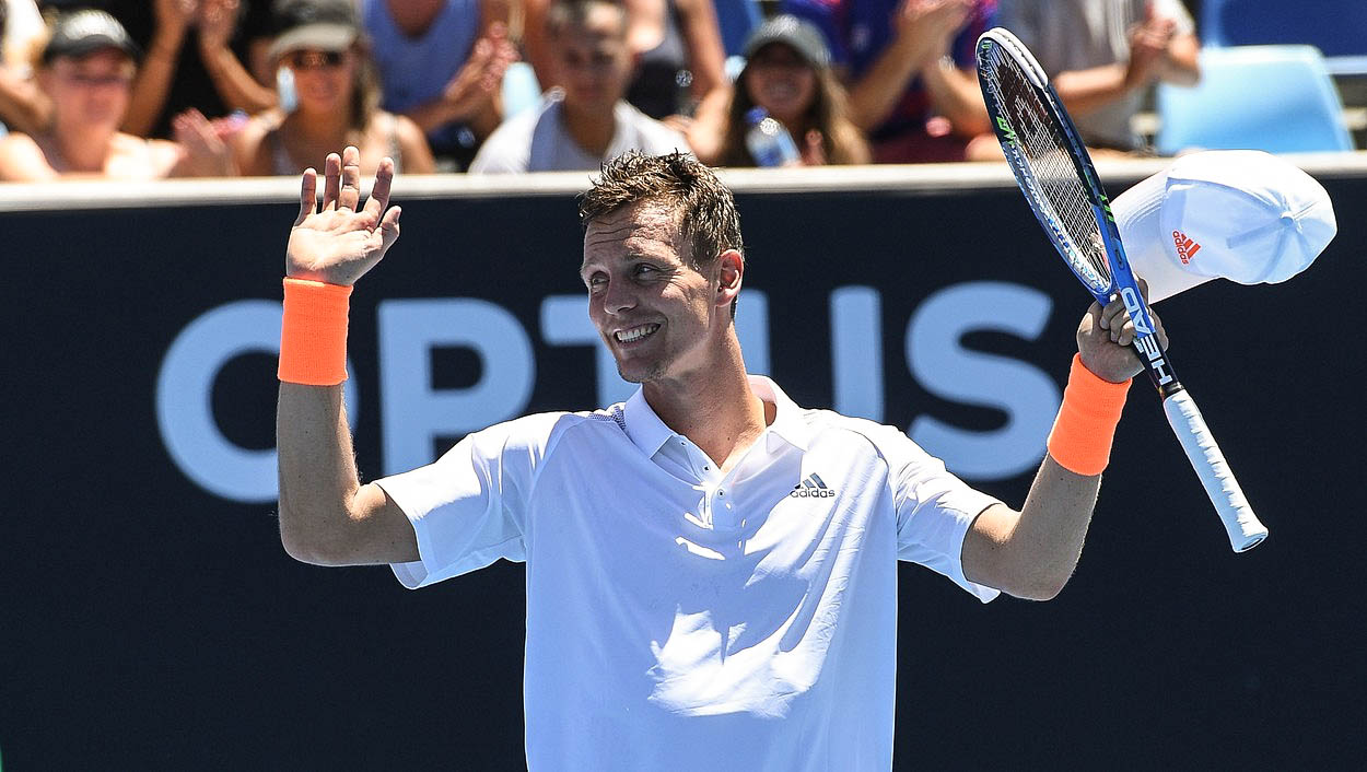 Berdych a Kristýna Plíšková zahájili Australian Open vítězně, Siniaková končí