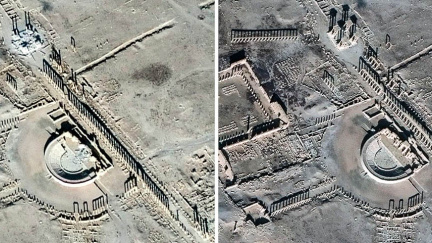 Historická Palmýra opět trpí. Vrátili se do ní islamisté a pokračují v ničení památek