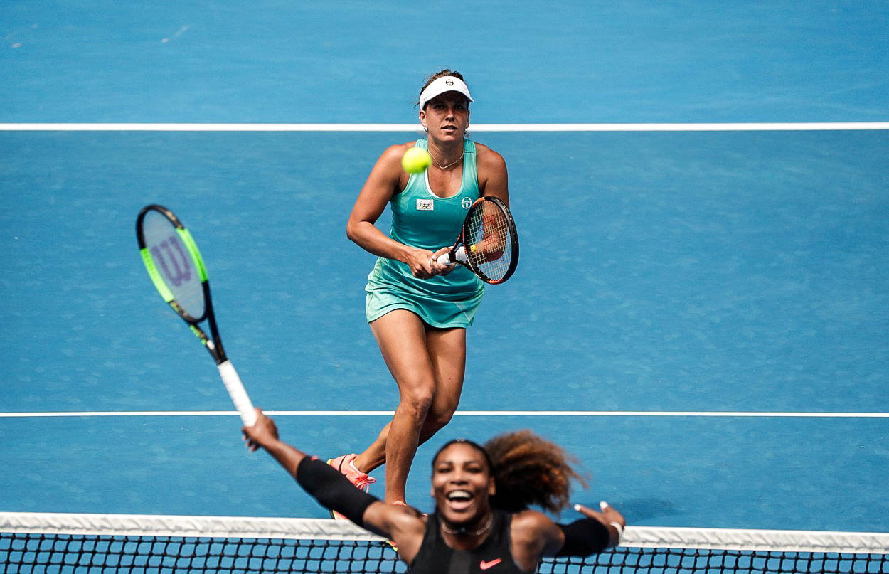 Plíšková je na Australian Open ve čtvrtfinále, pro Strýcovou byla Serena příliš tvrdý oříšek