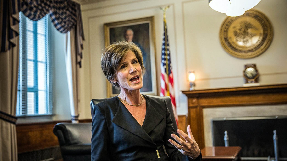 Nesouhlasíš? Tak sbohem! Trump vyhodil vzpupnou ministryni spravedlnosti