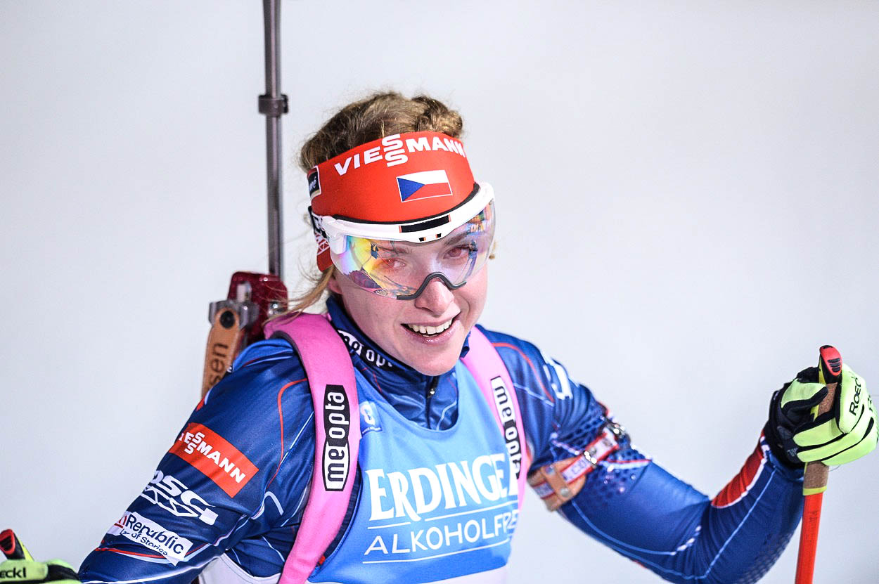Podruhé zlatá! Davidová triumfovala i ve stíhačce
