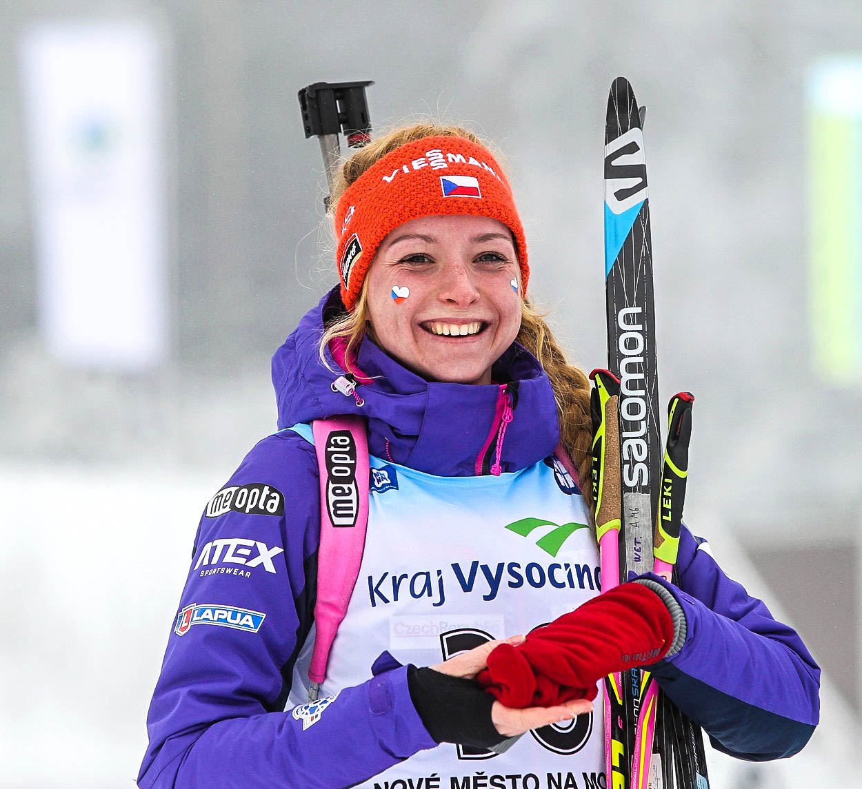 Davidová je juniorskou mistryní Evropy! Česká biatlonistka ovládla sprint