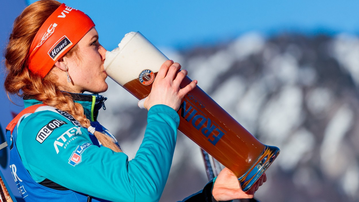 Maximální spokojenost. Koukalová už má splněno, přesto je hladová po dalších úspěších