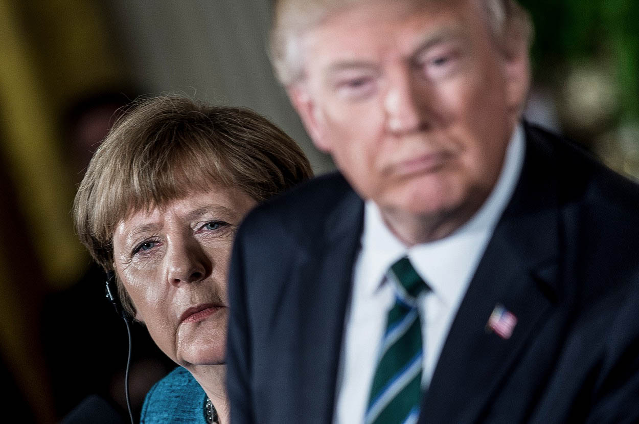 Komentář: 'Trumpasy a trumpoty' německé kancléřky v USA