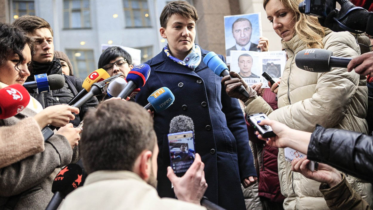 Savčenková 'nemá ráda žiďáky'. Měla snad raději zůstat v ruském vězení?