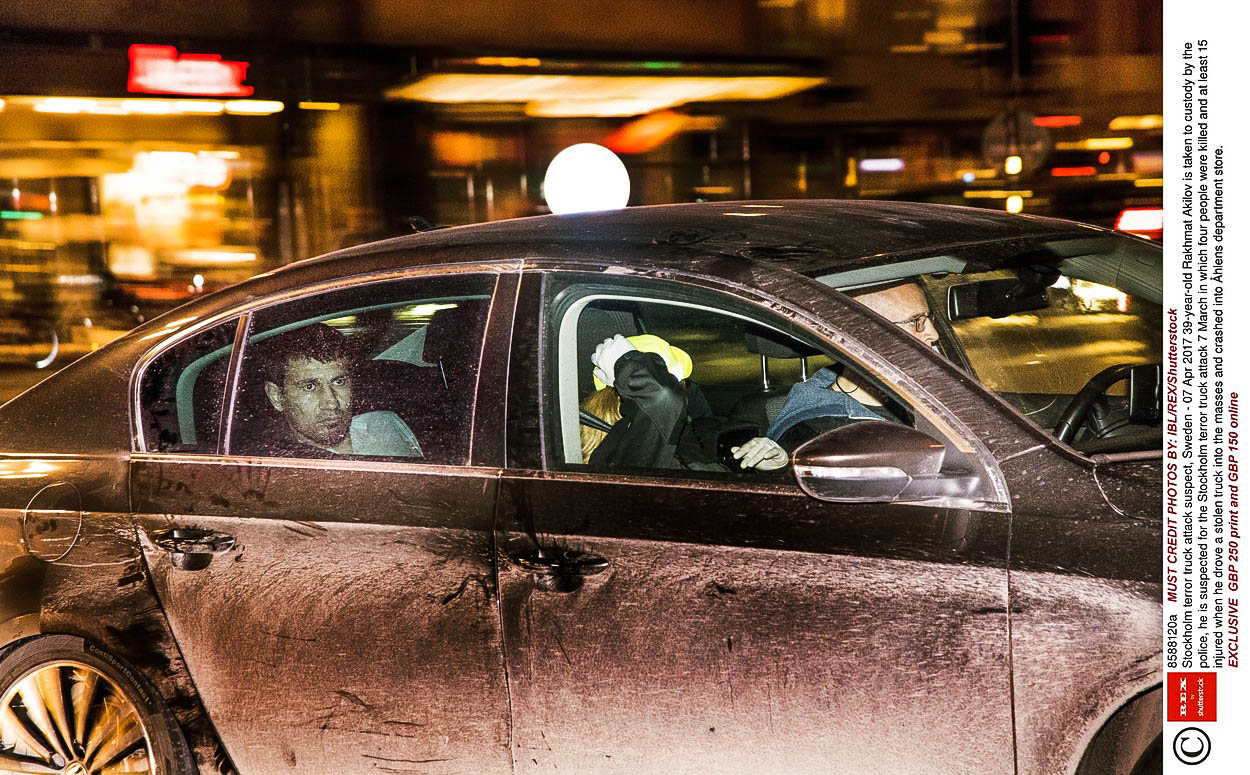 Sympatizant islamistů, který zabíjel ve Stockholmu, se přiznal